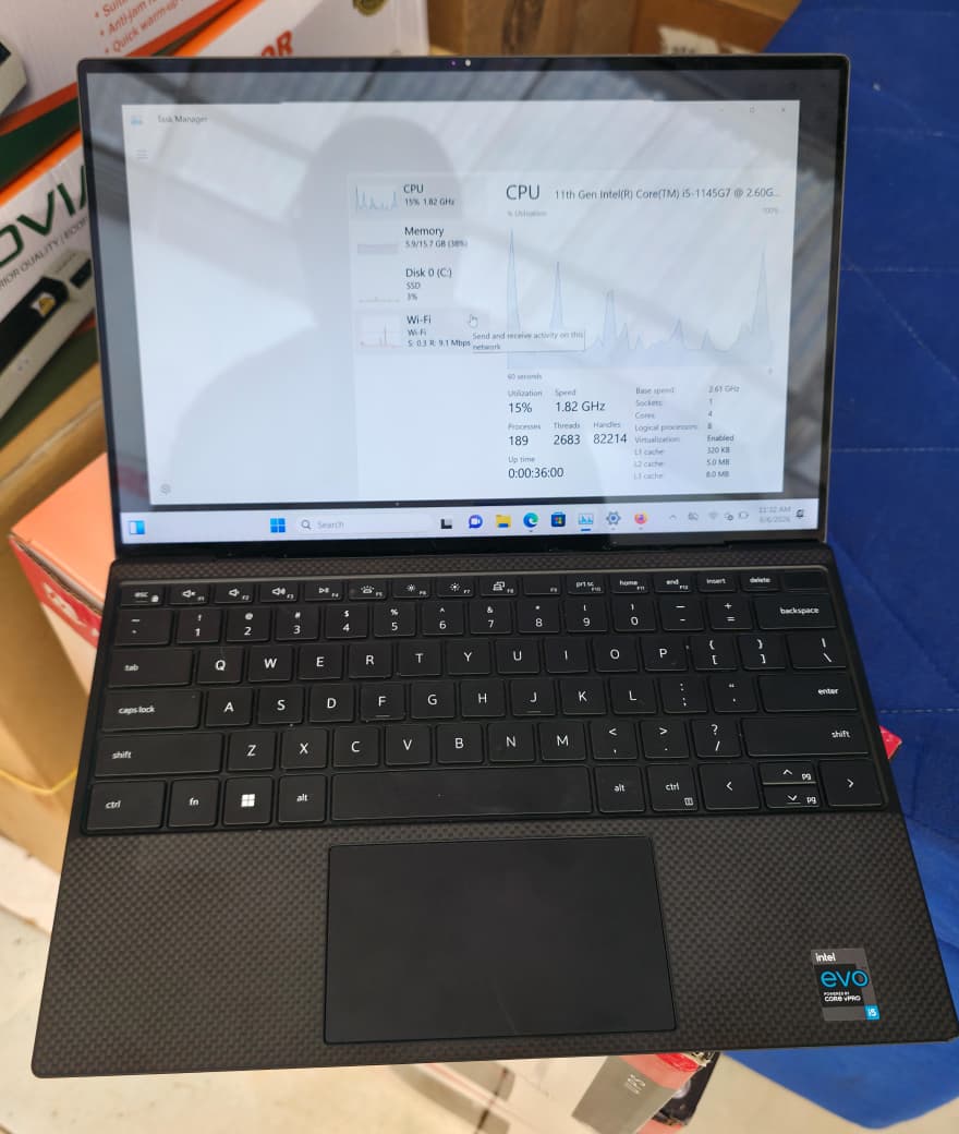 Dell XPS 13 9310 11th gen Core i5 16gb ram 512gb SSD