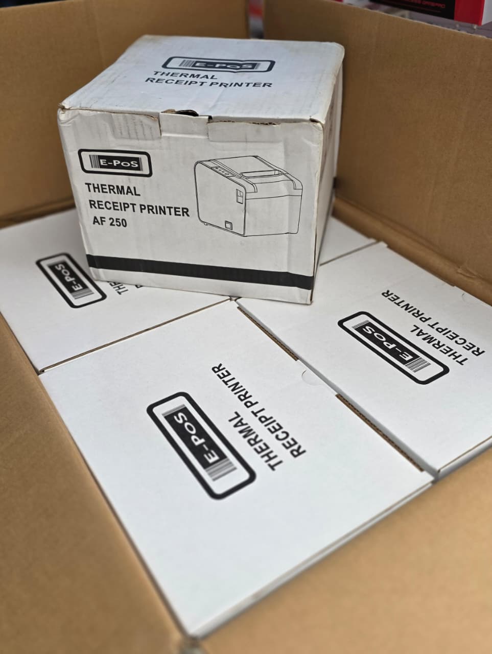 Epos Af 250 thermal printer USB, Ethernet and serial ports