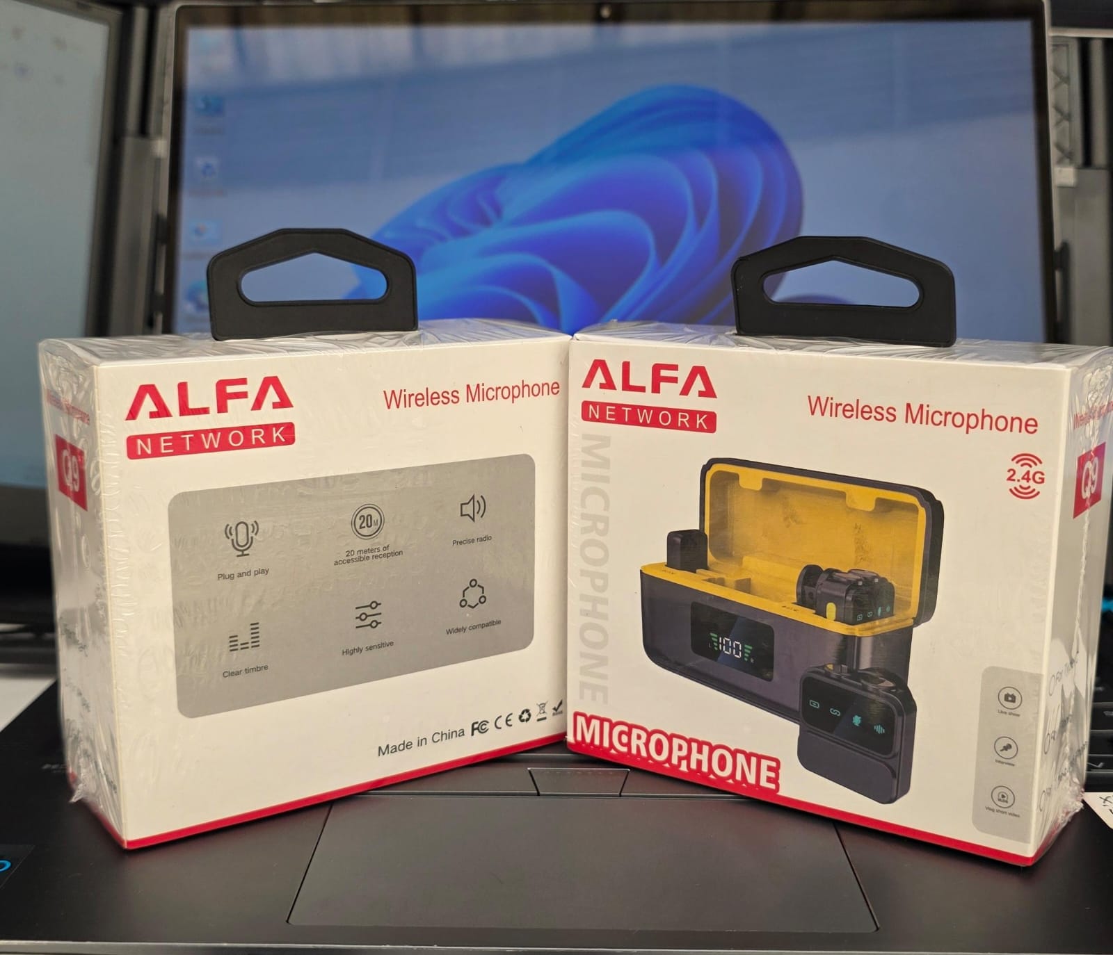 Alpha wireless microphone