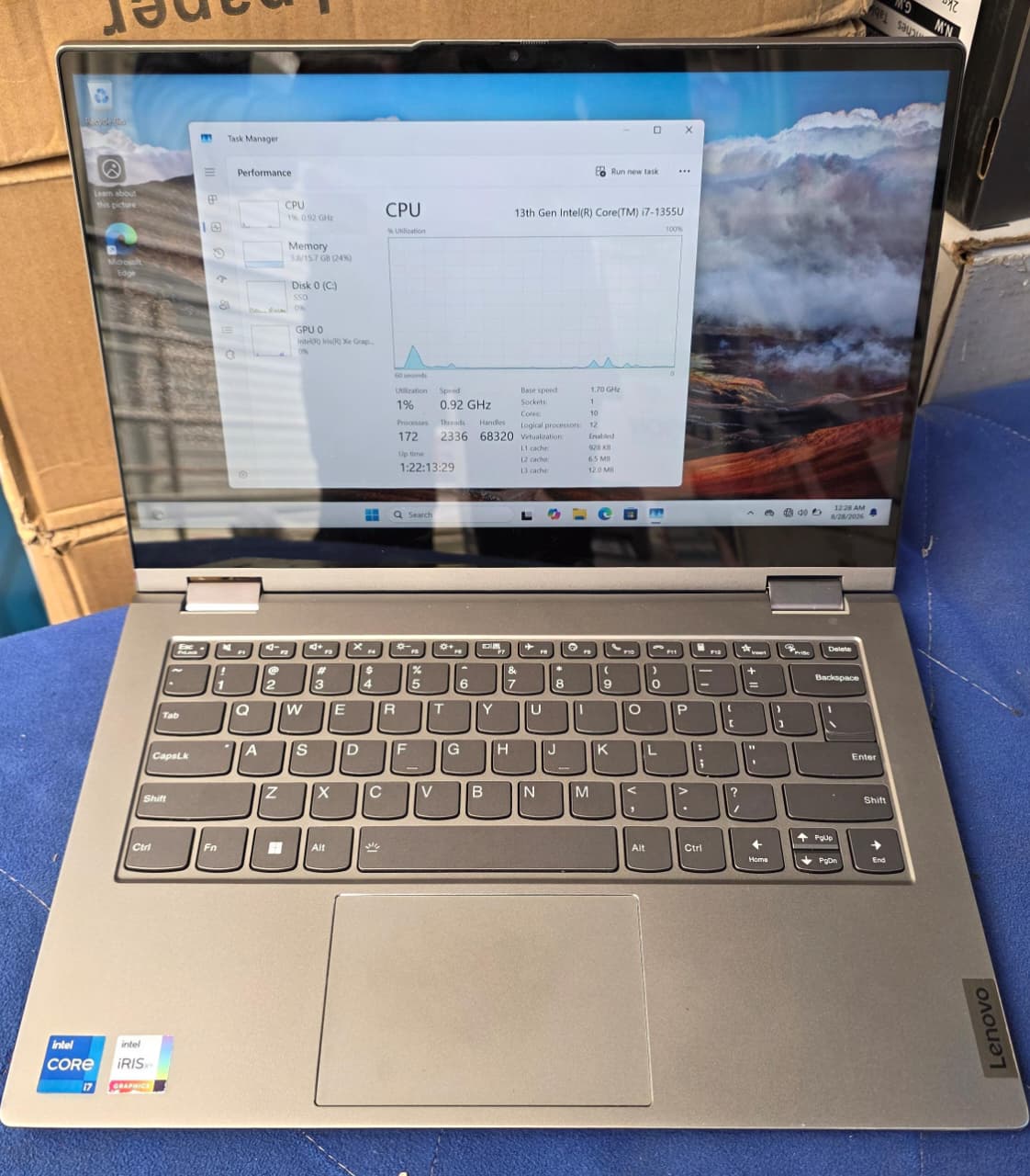 Lenovo ThinkBook 14s Yoga Gen 3 13th gen Core i7 16Gb ram 512Gb SSD